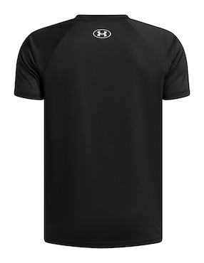 Playera deportiva para entrenamiento Under Armour UA Tech Split Wordmark de niño