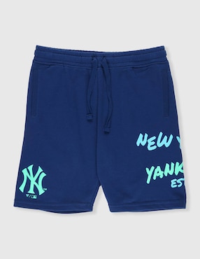 Short con bolsillos Mlb New York Yankees para básquetbol niño