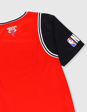 Playera para básquetbol Nba Chicago Bulls para niño