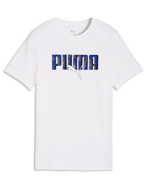 Playera deportiva para entrenamiento Puma de niño