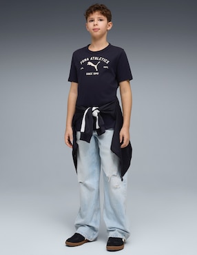 Playera deportiva para entrenamiento Puma de niño