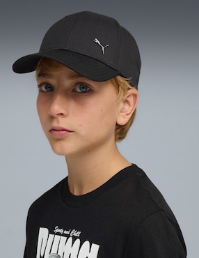 Gorra visera curva velcro para entrenamiento Puma infantil
