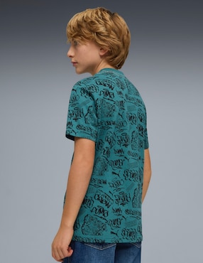 Playera deportiva para entrenamiento Puma de niño