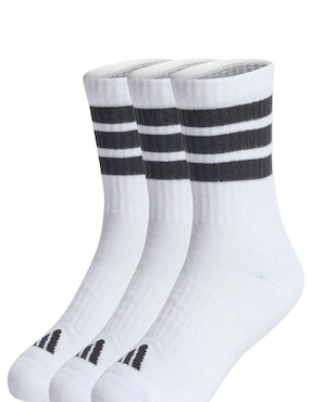 Set calceta para entrenamiento Adidas para niño 3 pares