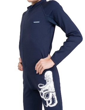 Wetsuit Fullsand estampado liso para niño