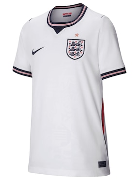 Jersey de Selección de fútbol de Inglaterra local manga corta Mundial Nike fan para niño
