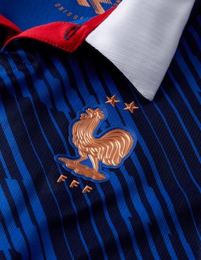Jersey de Selección de fútbol de Francia local manga corta Mundial Nike fan para niño