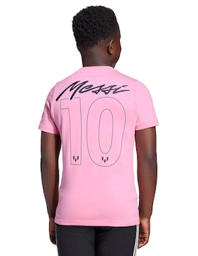 Playera deportiva para fútbol Adidas de niño
