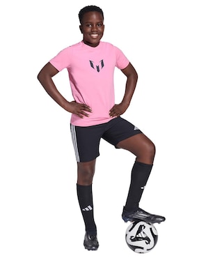 Playera deportiva para fútbol Adidas de niño