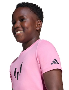 Playera deportiva para fútbol Adidas de niño