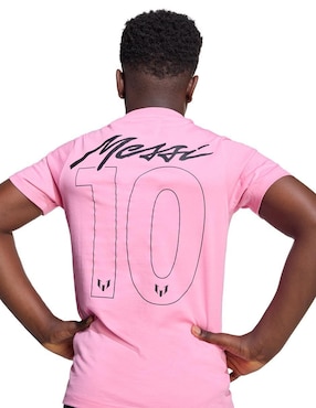 Playera deportiva para fútbol Adidas de niño