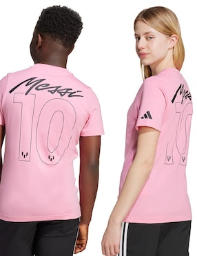 Playera deportiva para fútbol Adidas de niño