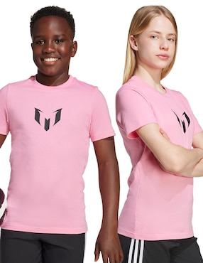 Playera deportiva para fútbol Adidas de niño
