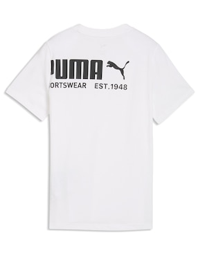 Playera deportiva para entrenamiento Puma de niño