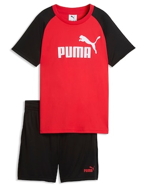 Conjunto deportivo Puma Logo Essentials No. 1 para niño