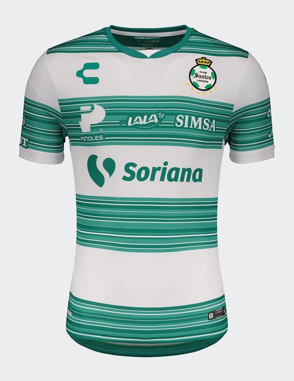 Jersey Charly Club Santos Laguna Réplica Local para niño 