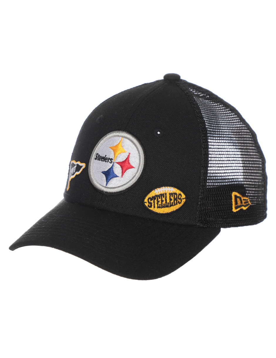 Gorra con visera curva snapback NFL Pittsburgh Steelers para niño 3