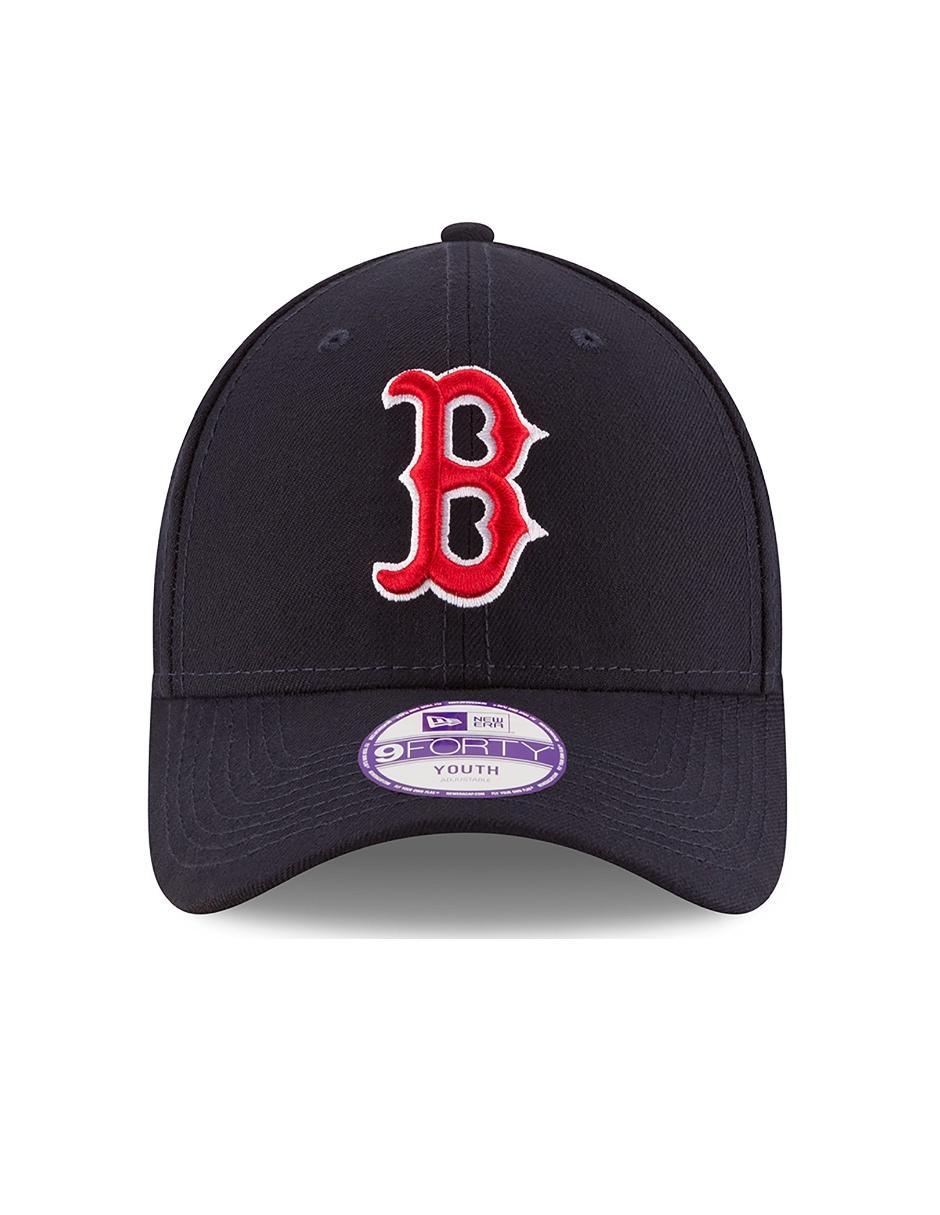 Gorra visera curva velcro infantil Red Sox 3