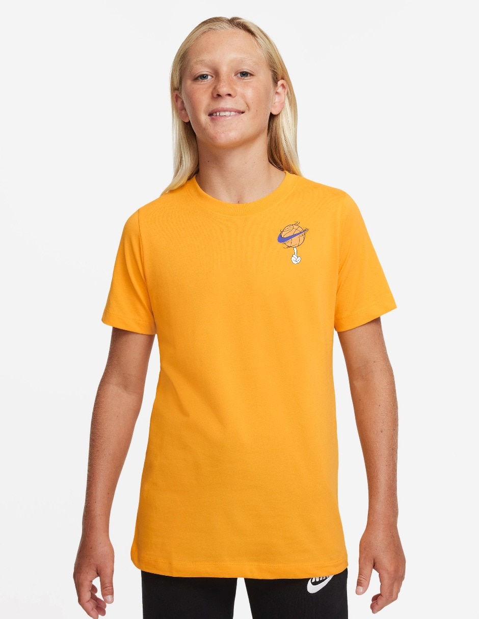 Playera deportiva Nike de entrenamiento estampado Tune Squad para niño en  Liverpool