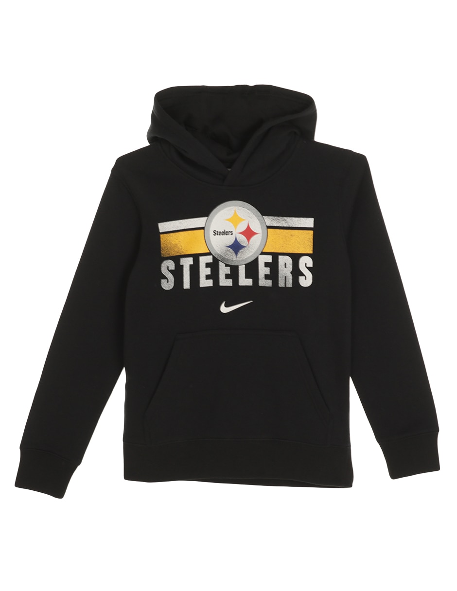 Sudadera con capucha y bolsa Pittsburgh Steelers para niño