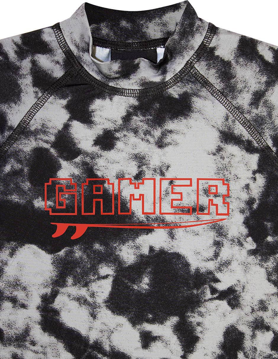 Wetshirt estampado tie dye para niño 3