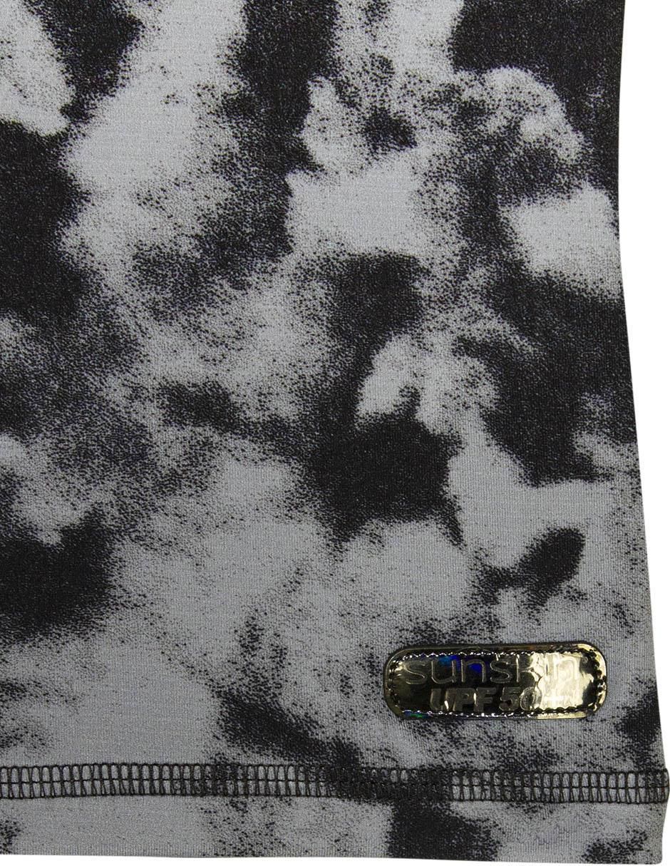 Wetshirt estampado tie dye para niño 4