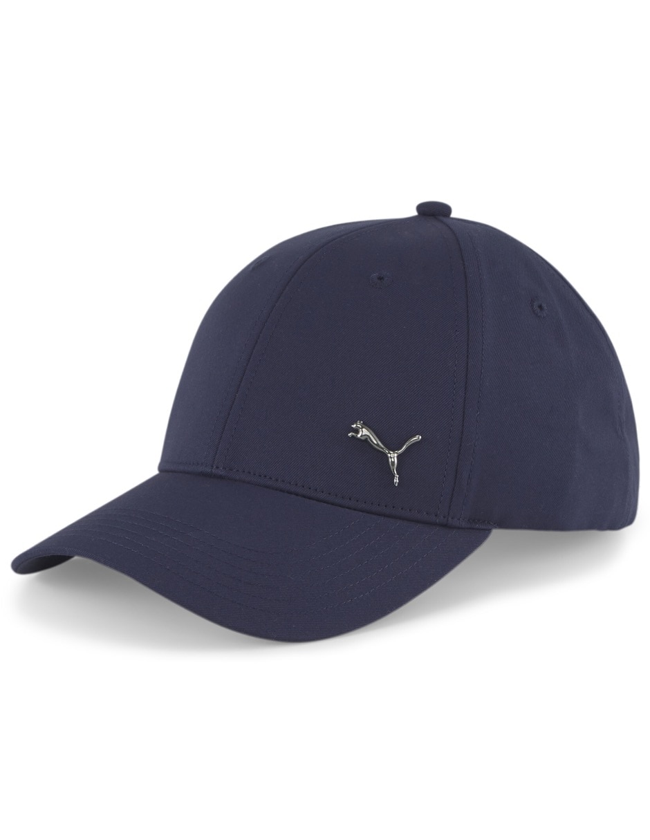 Gorra con visera curva correa ajustable para entrenamiento Puma Metal Cat Cap Jr infantil 1