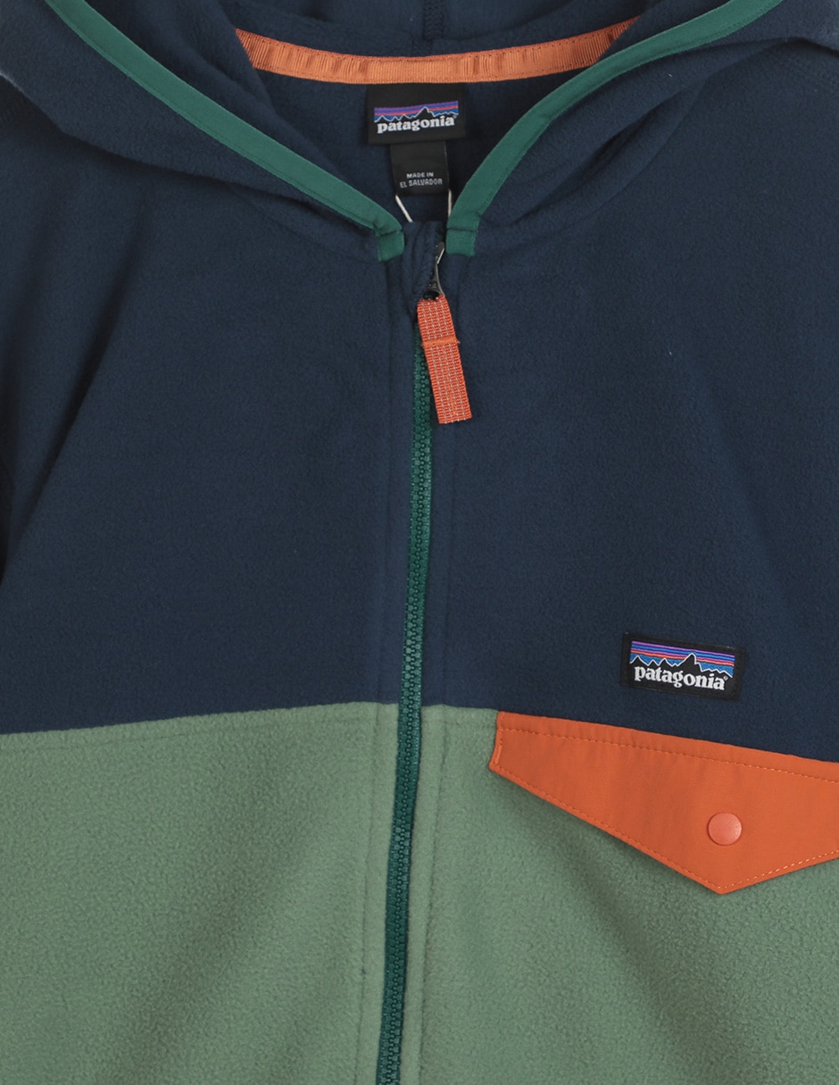 Chamarra outdoor Micro D Snap-T Fleece de niño 3