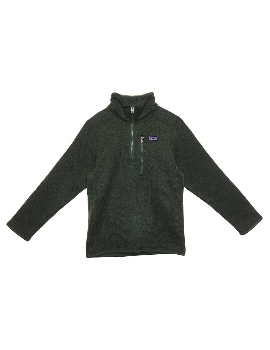 Sudadera outdoor Better Sweater 1/4-Zip Fleece con bolsas para niño