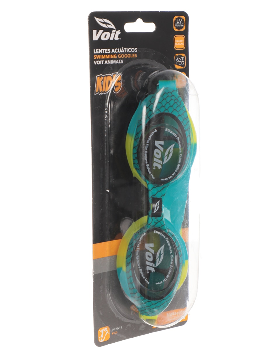 Goggles de puente intercambiable para natación de infantil niño 2