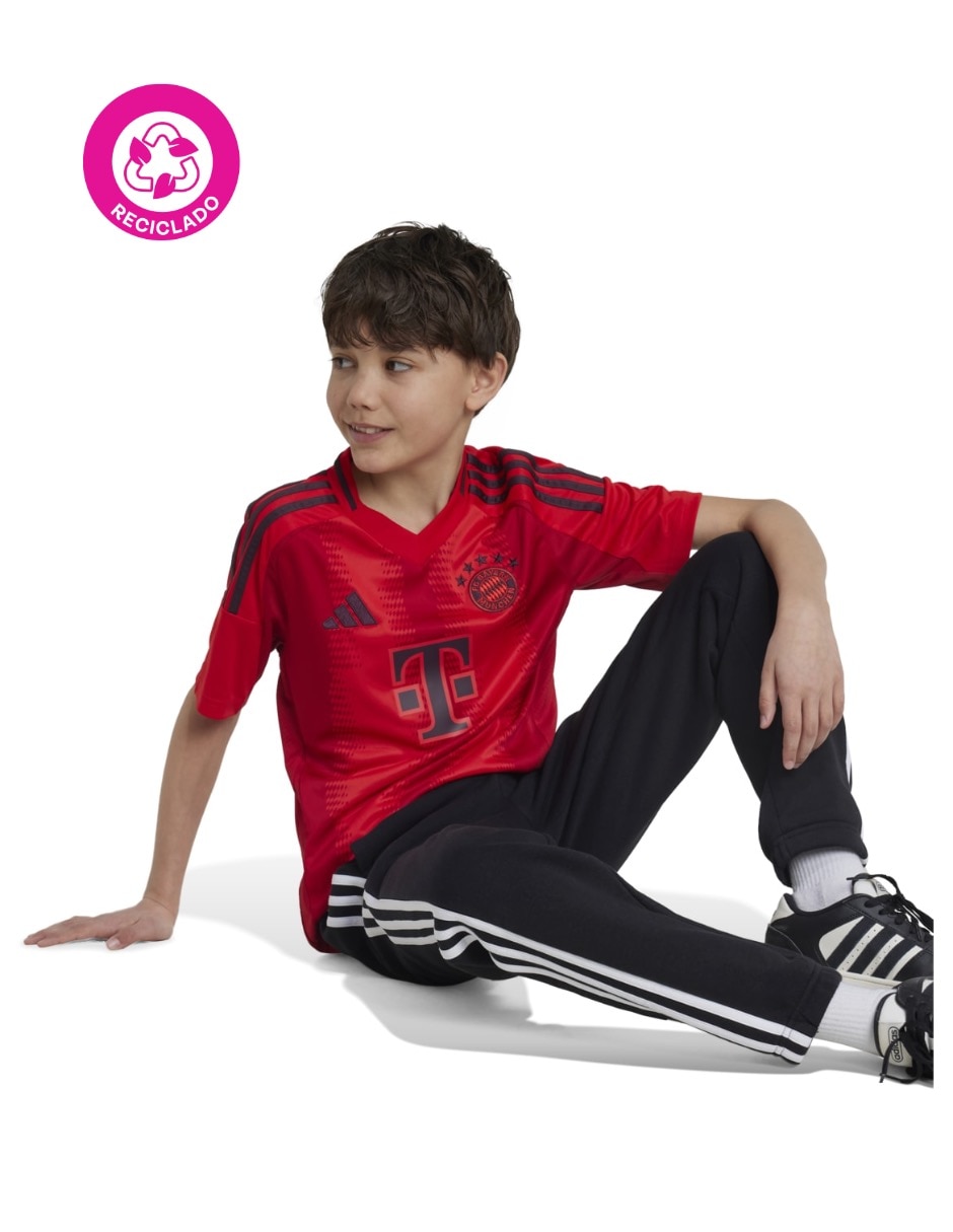 Jersey de Bayern Munich local manga corta  jugador para niño 3