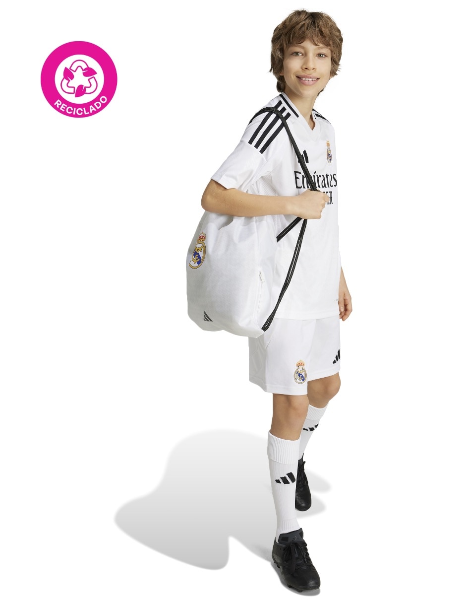 Jersey de Real Madrid Club de Fútbol local manga corta   para niño 6