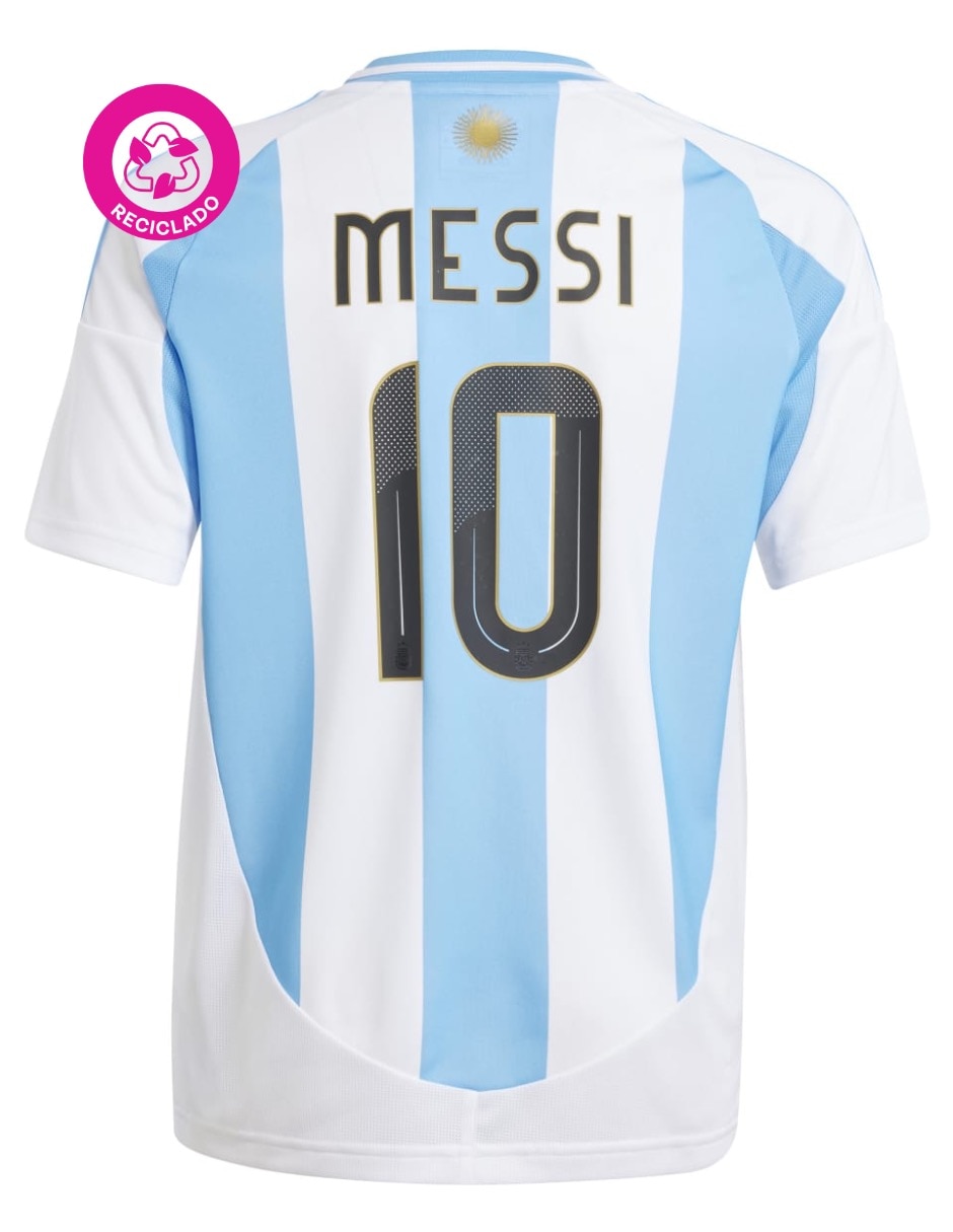Jersey de tercer equipo de Lionel Messi manga corta  para niño 2