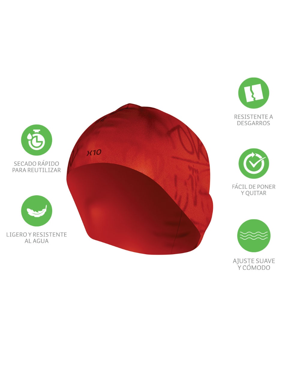 Gorra para natación de silicón para niño 3