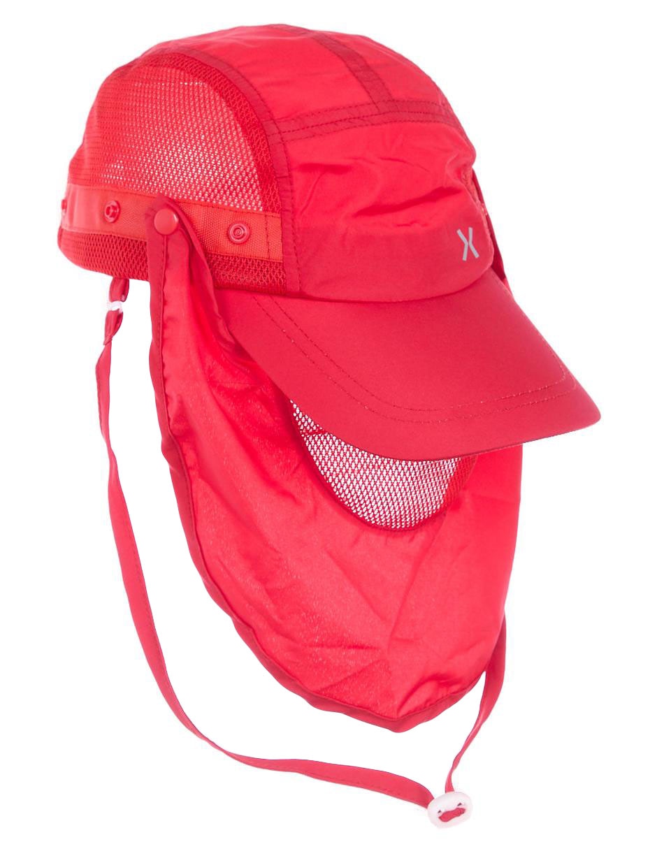 Gorra con visera semicurva hebilla para campismo infantil 5
