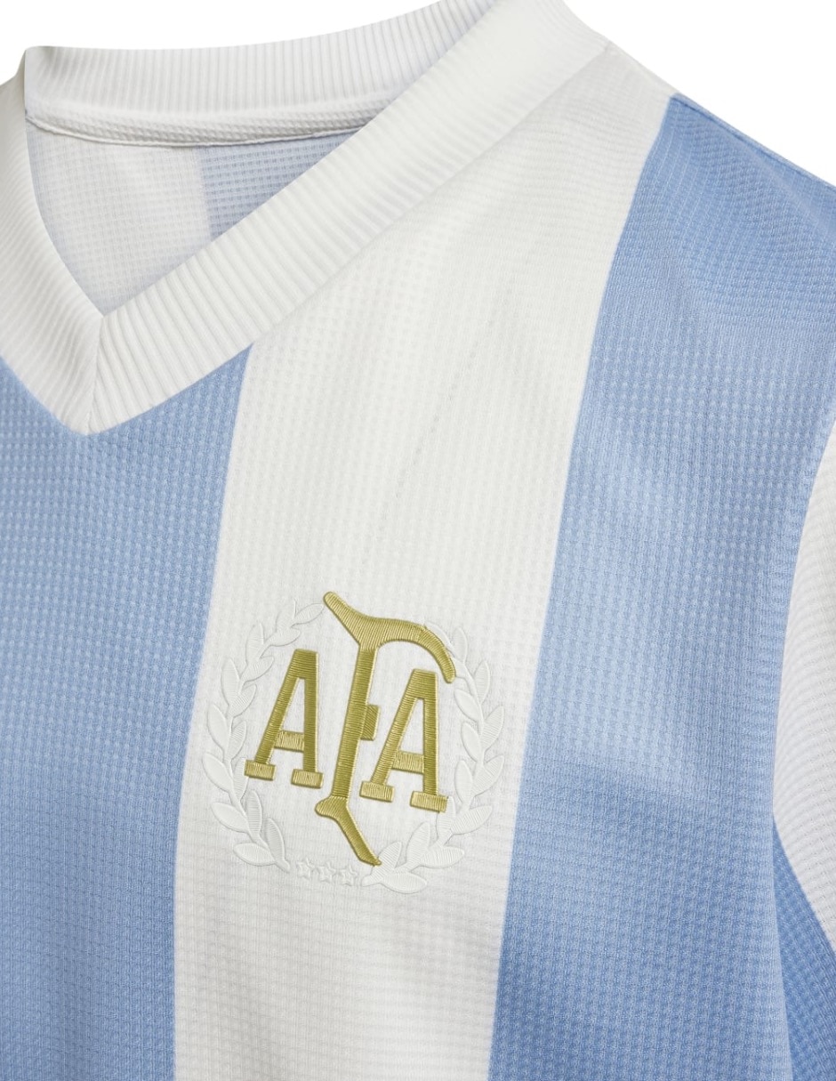 Jersey de Selección de fútbol de Argentina local manga corta   para niño 3