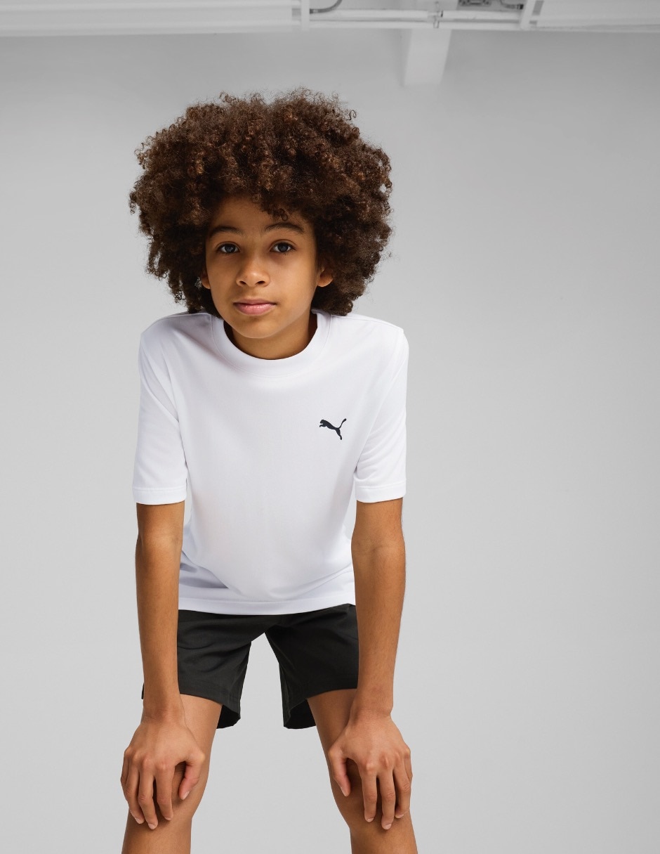 Playera deportiva para entrenamiento de niño Playera deportiva para entrenamiento de niño