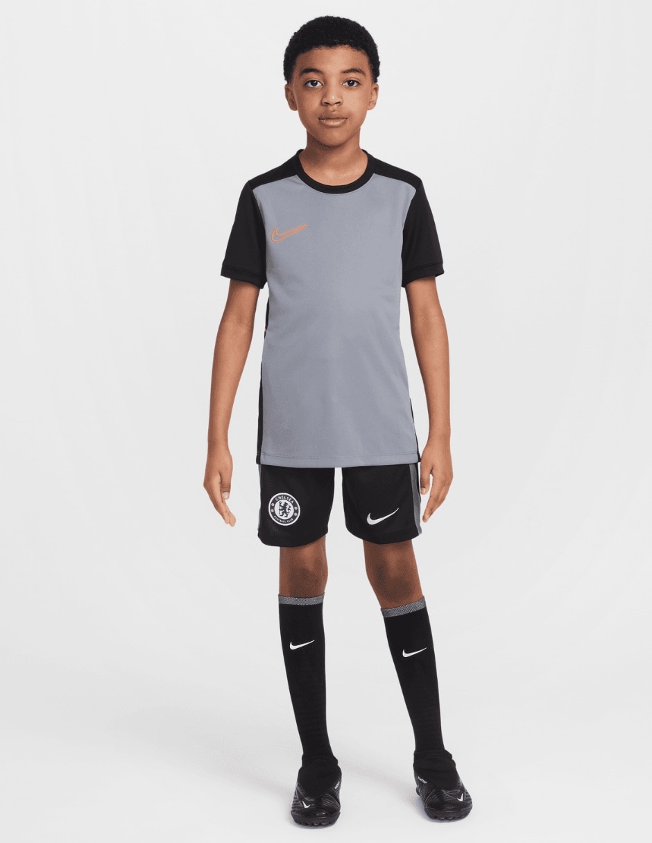Playera deportiva para fútbol K NK DF ACD25 TOP SS -PD HJ3716 de niño 7