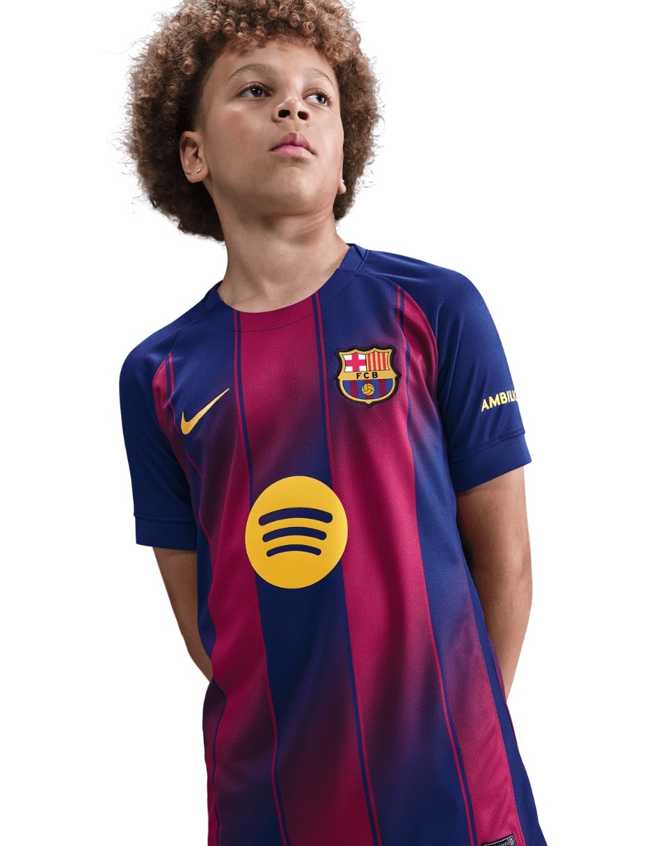 Playera deportiva para fútbol Fútbol Club Barcelona de niño Playera deportiva para fútbol Fútbol Club Barcelona de niño