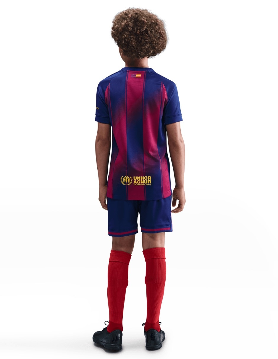 Playera deportiva para fútbol Fútbol Club Barcelona de niño 3