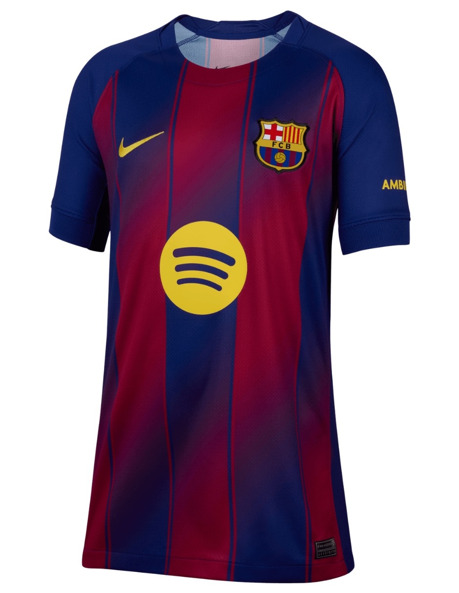 Playera deportiva para fútbol Fútbol Club Barcelona de niño 4