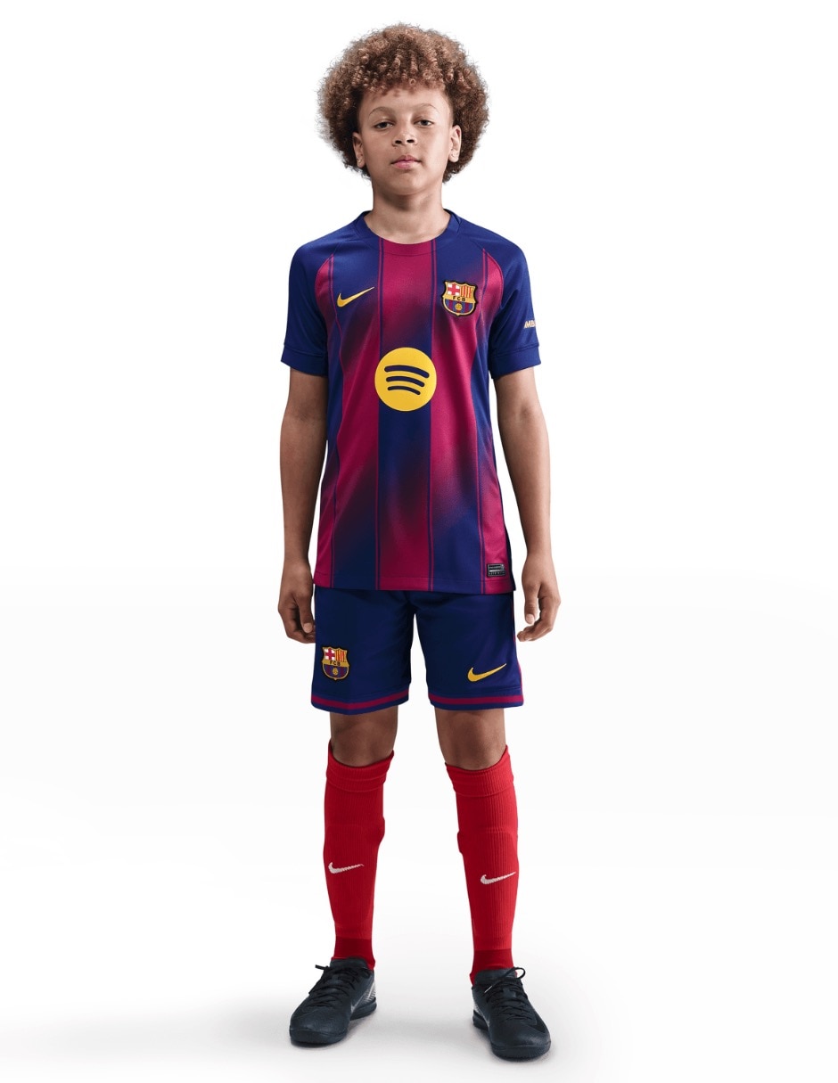 Playera deportiva para fútbol Fútbol Club Barcelona de niño 5