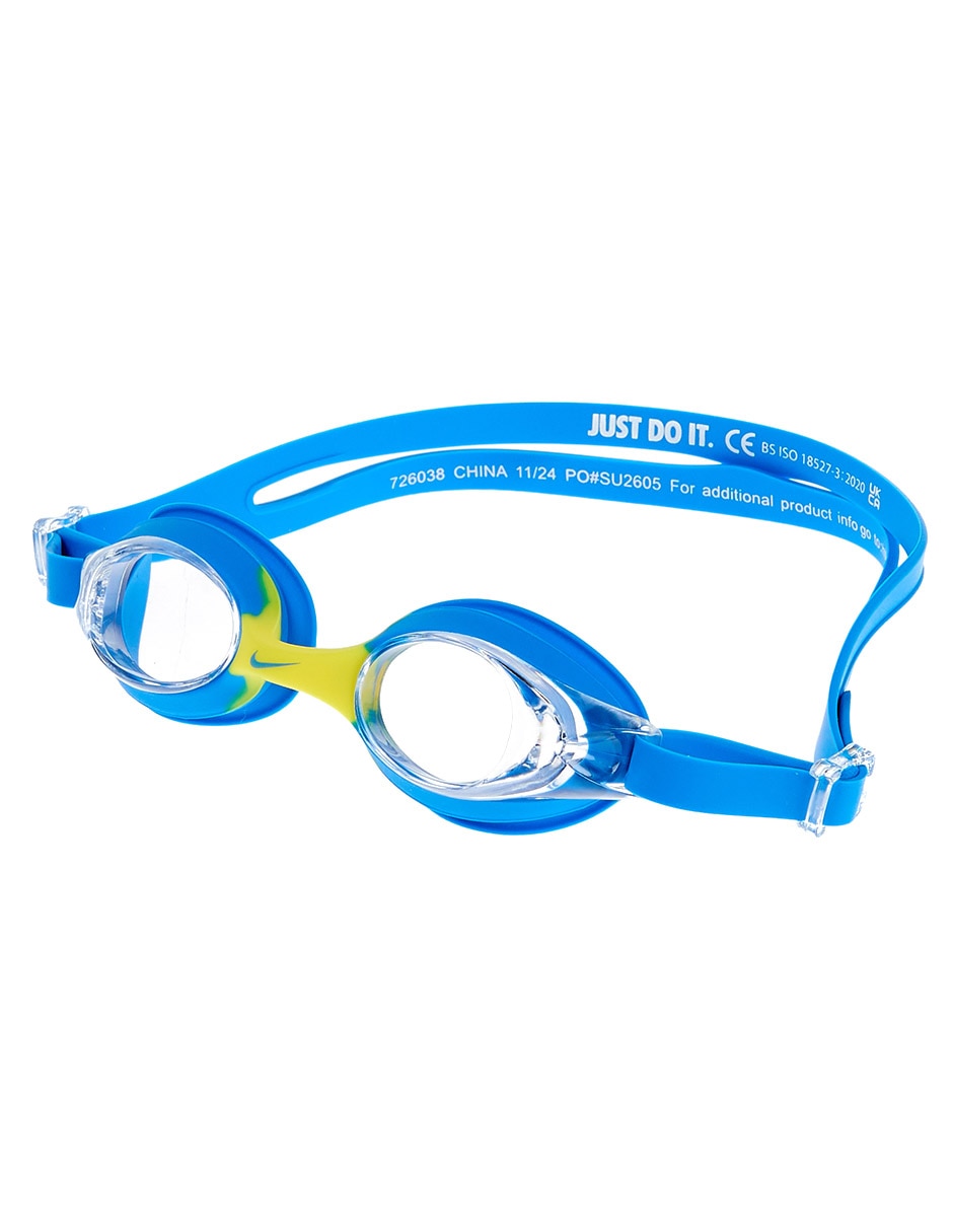 Goggles de puente fijo para natación infantil unisex 7