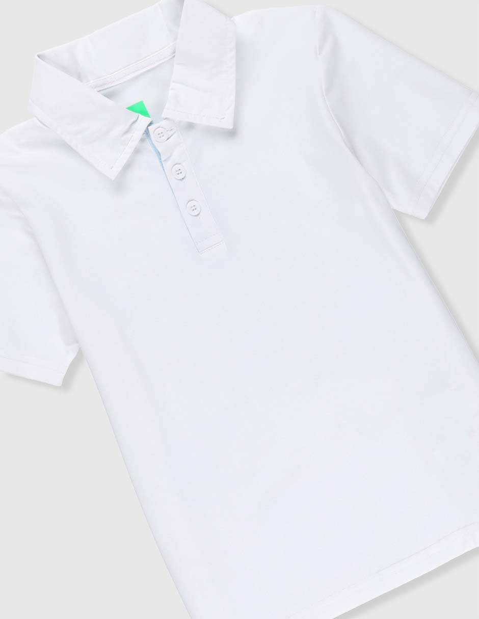 Playera tipo polo tennis para niño 3