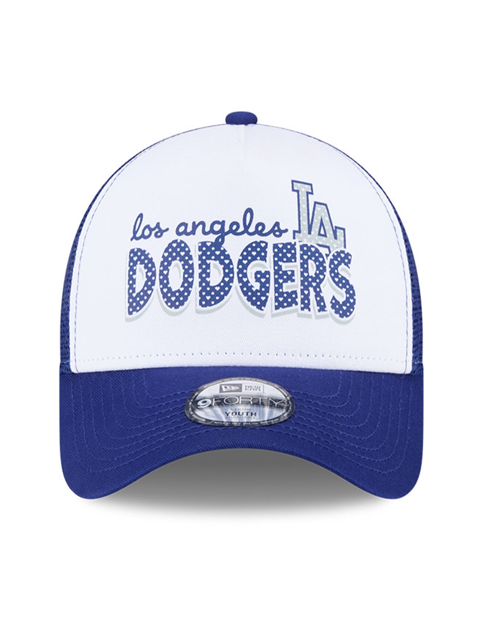 Gorra visera curva snapback béisbol Los Angeles Dodgers para niño 3