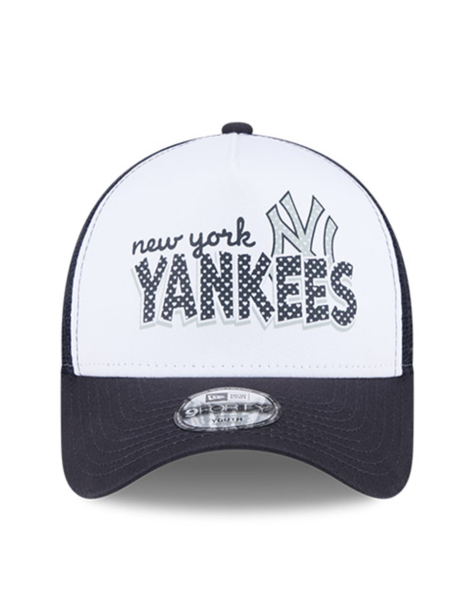 Gorra visera curva snapback béisbol New York Yankees para niño 4