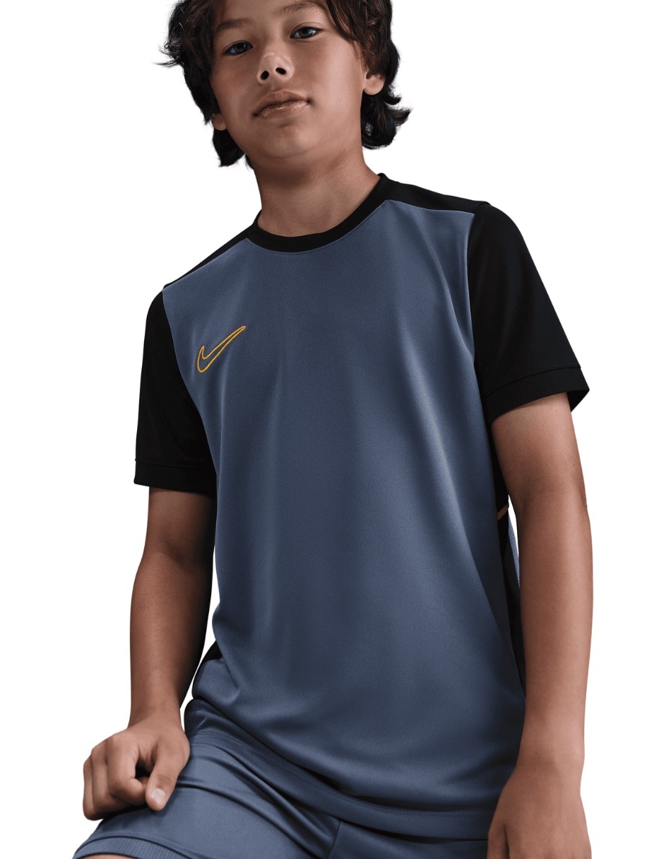 Playera deportiva para fútbol para niño