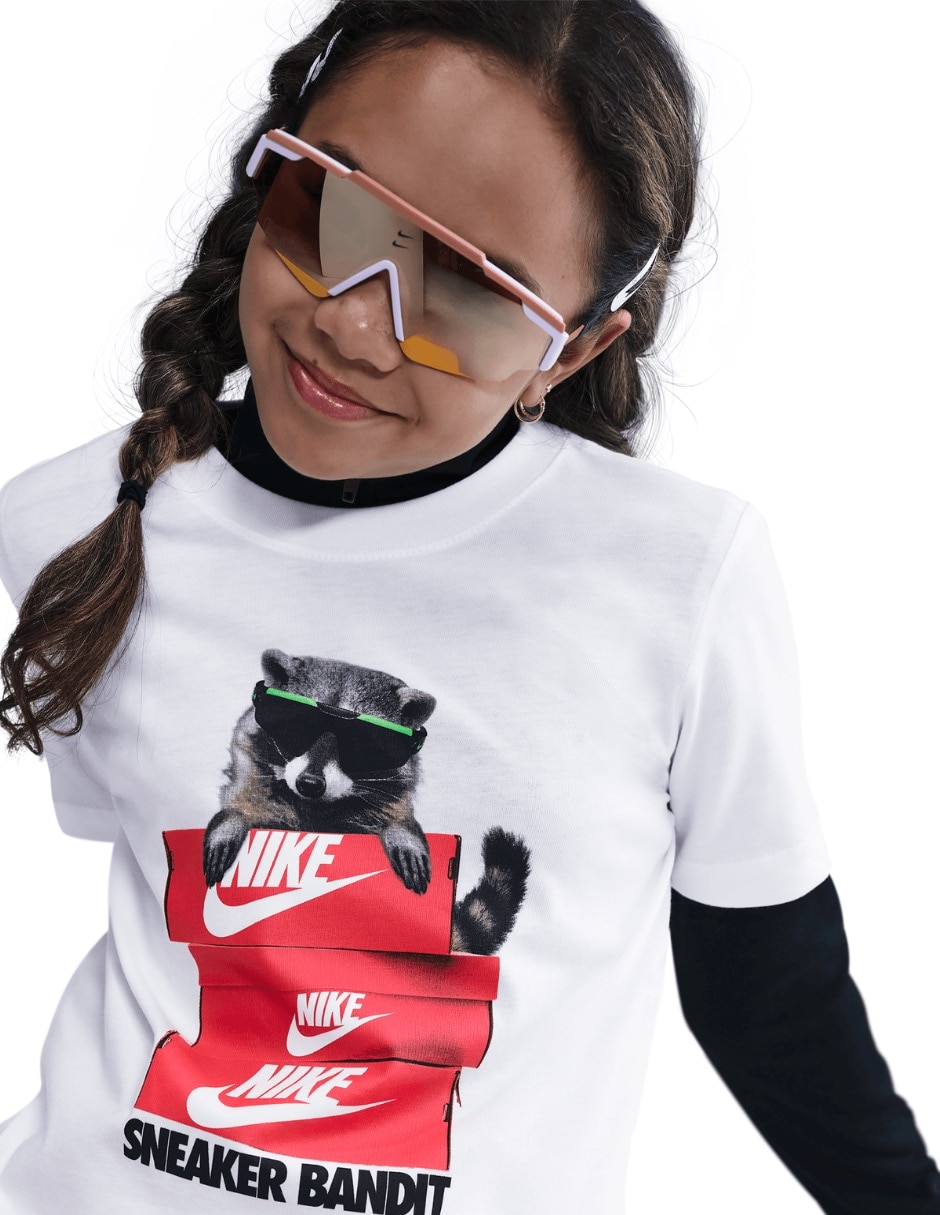Playera deportiva para entrenamiento de niña 5