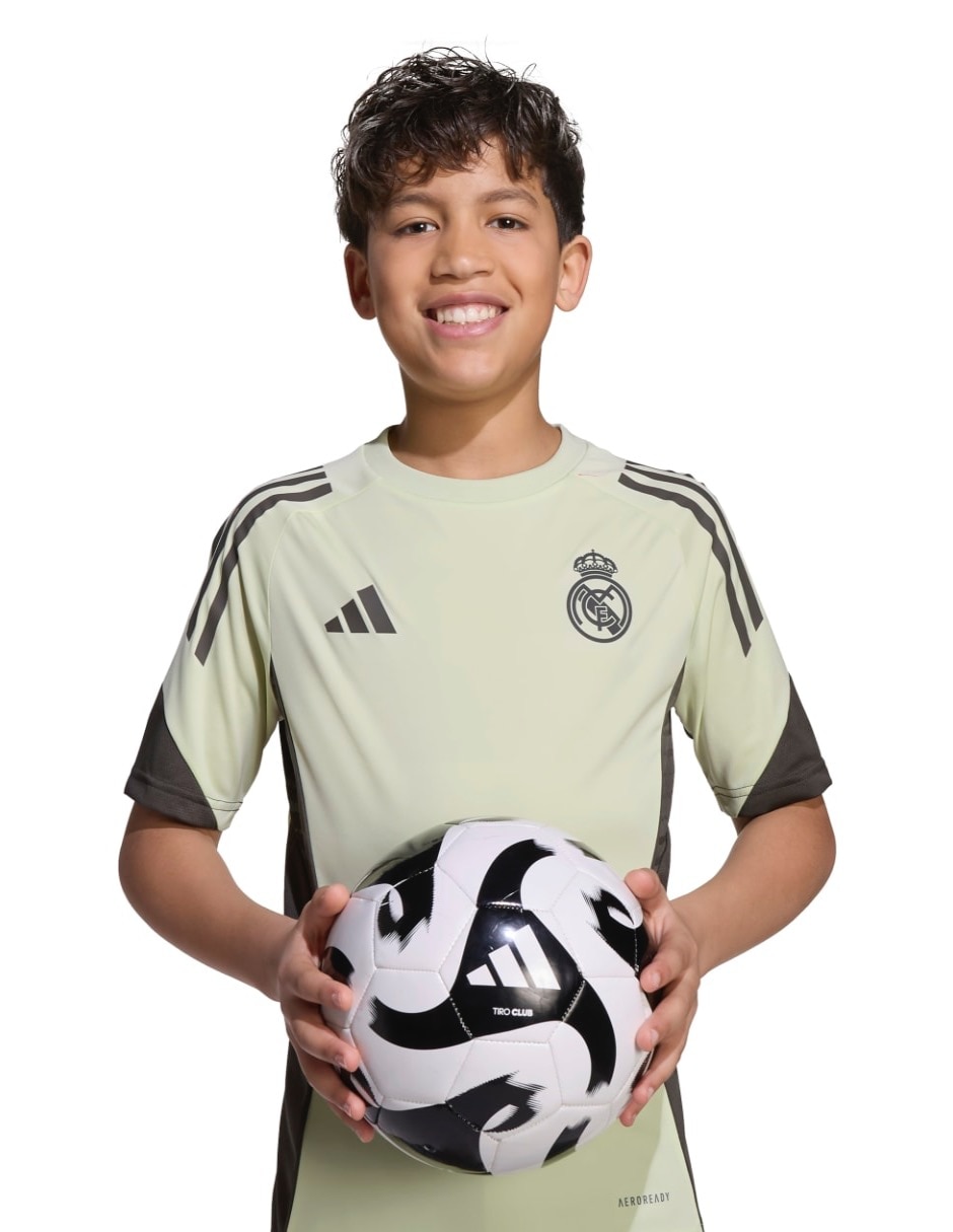 Jersey de Real Madrid Club de Fútbol local manga corta   para niño 4