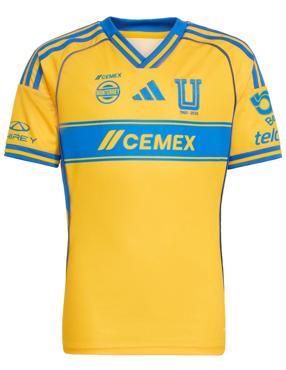 Jersey de Tigres UANL local manga corta para niño